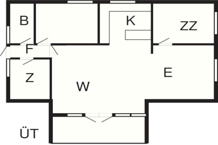 6 Person Holiday Home In Ansager Εξωτερικό φωτογραφία